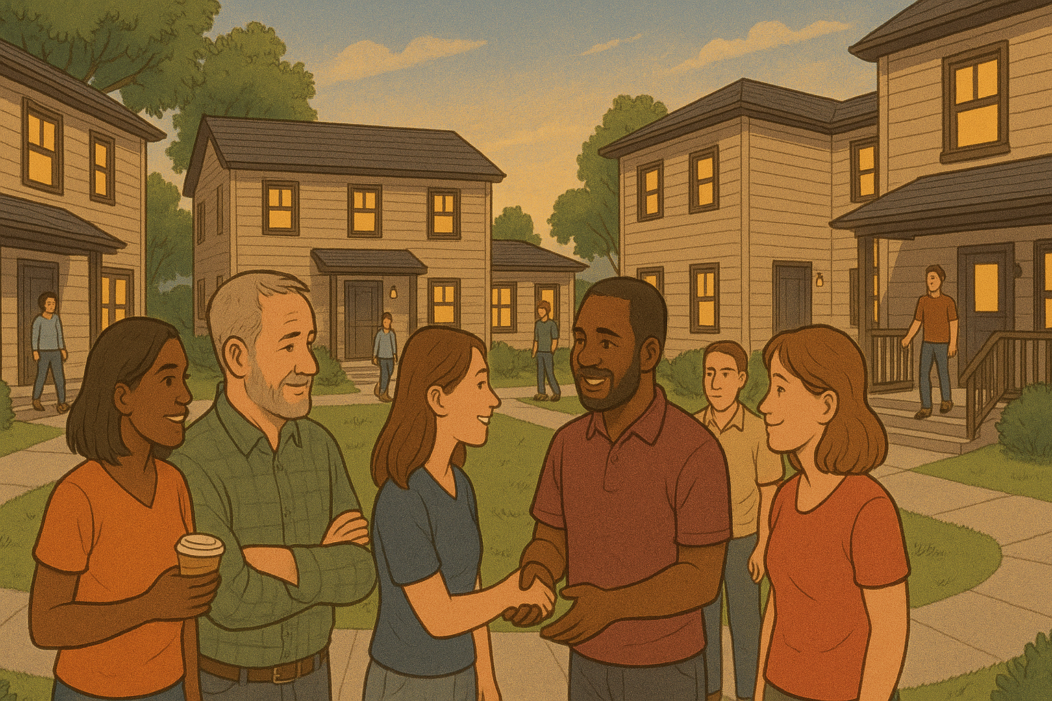 Share land, build community wealth